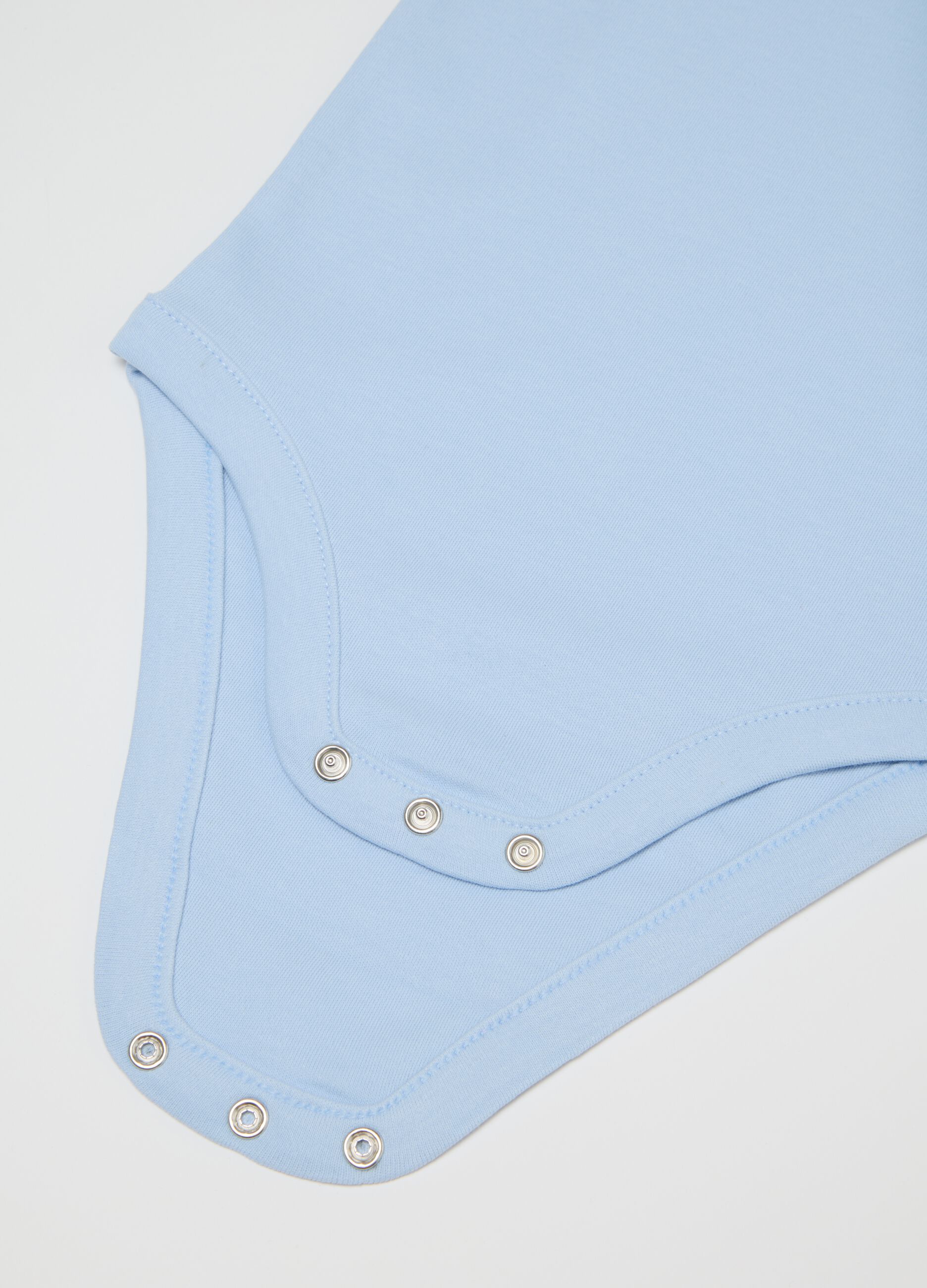 Kids' multicolour pure cotton bodysuit tripack