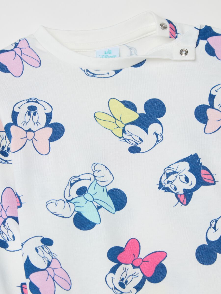 Cotton pyjamas with Minnie Mouse print_2