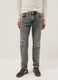 Grey Slim Fit Distressed Pure Cotton Jeans_1