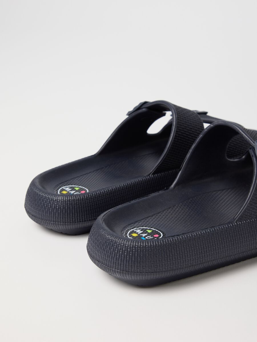 Blue double-band sandals_1