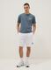 Light blue pure cotton short-sleeve T-shirt, relaxed fit with print_0