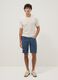 White pure cotton regular fit polo_3