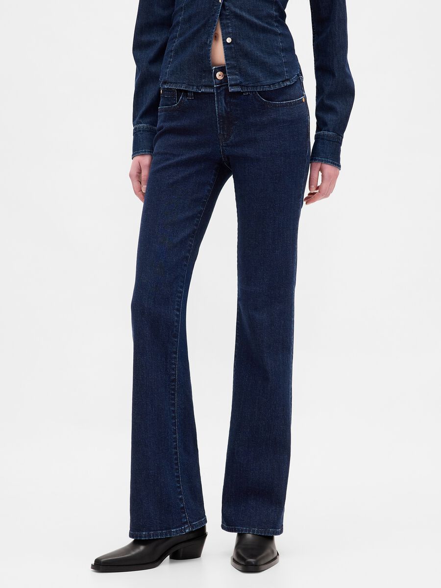 Stretch Blue Denim Trousers_1