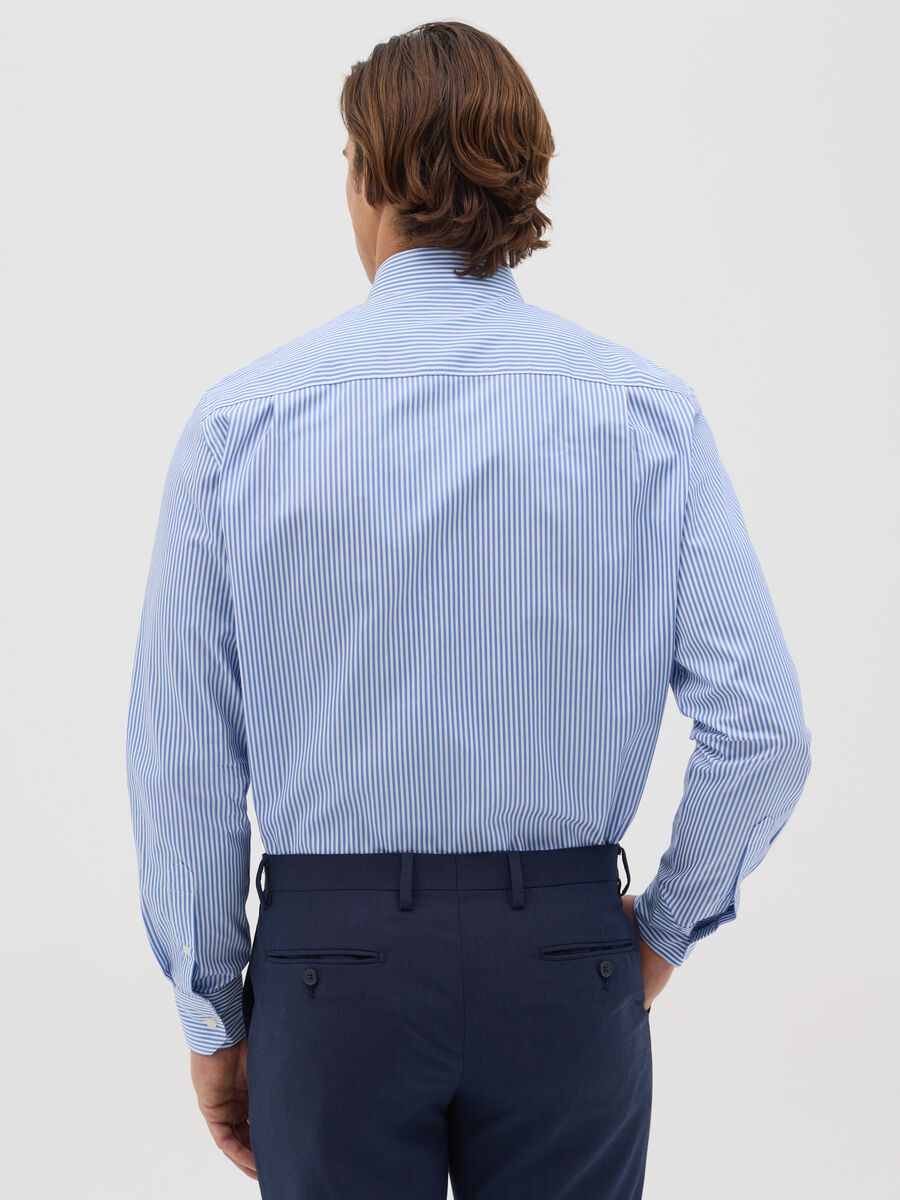 Regular-fit striped easy-iron shirt_1