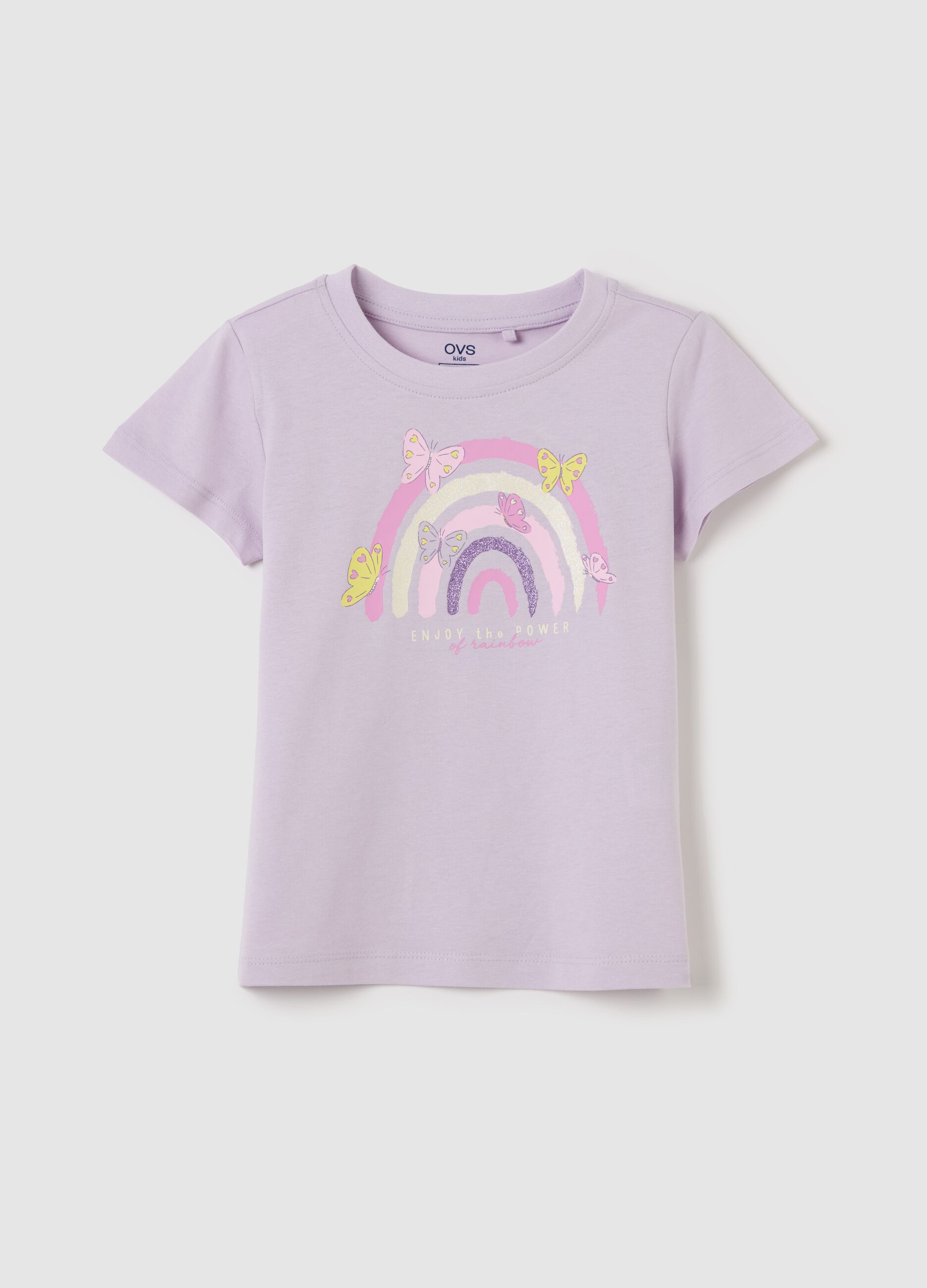 T-shirt in cotone con stampa