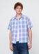GAP Blue Checked Shirt_0