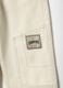 Beige cotton trousers for children_2