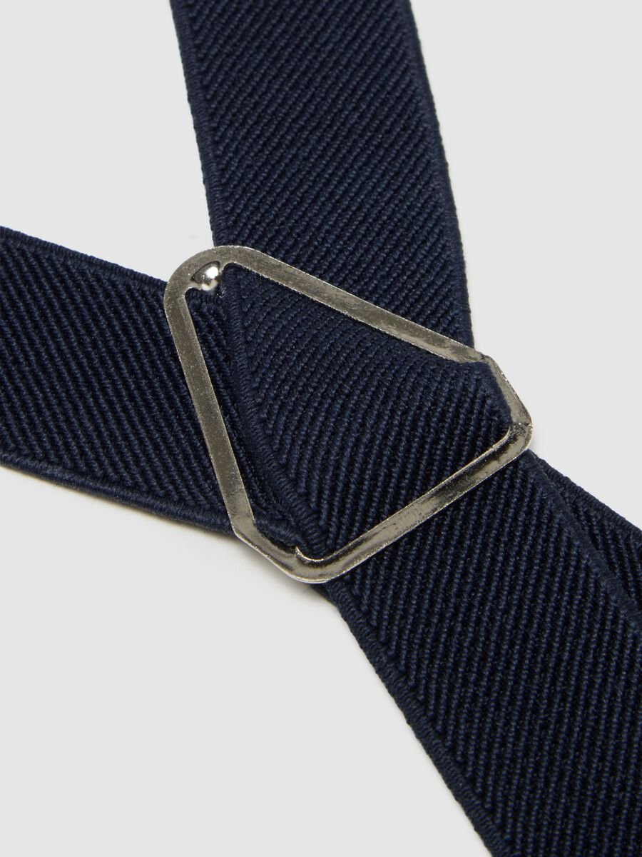 Blue braces with metal clips_2