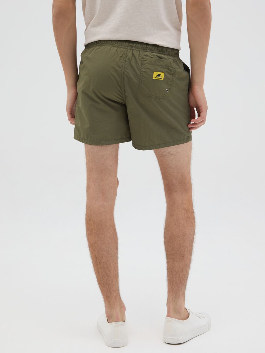 Boxer da uomo in misto verde regular fit_3