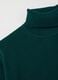Green Turtleneck Sweater in Acrylic_5