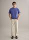 T-shirt in puro cotone blu relaxed fit_2