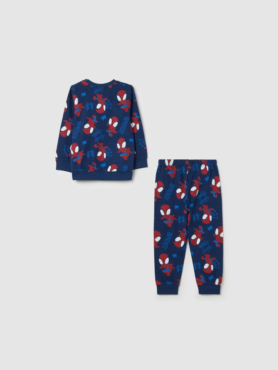 Cotton pyjamas with Spidey print_1