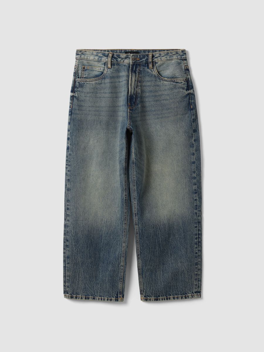 Pure cotton denim jeans &ndash; baggy fit_4