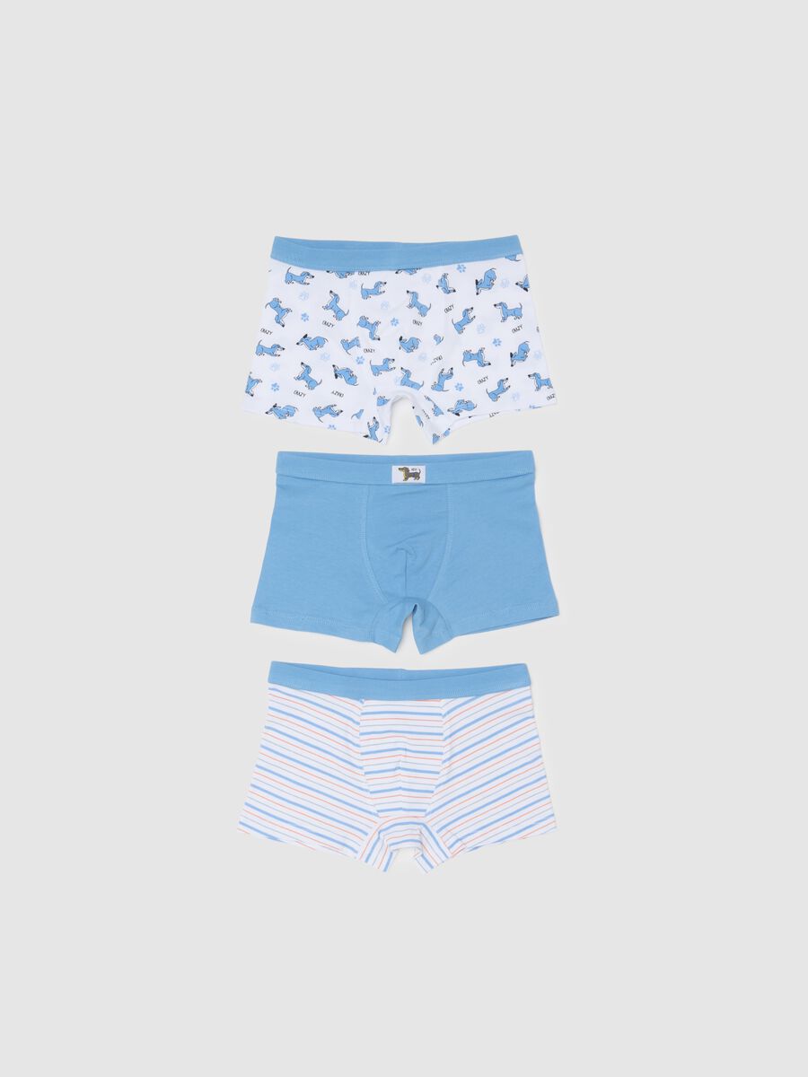Children's Multicolor Cotton Boxer Set Regular Fit_0