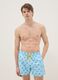 Blue beach boxers with Peanuts print_0