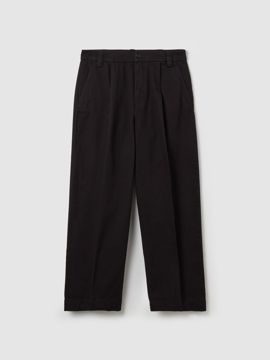 Chino trousers in cotton drill_4