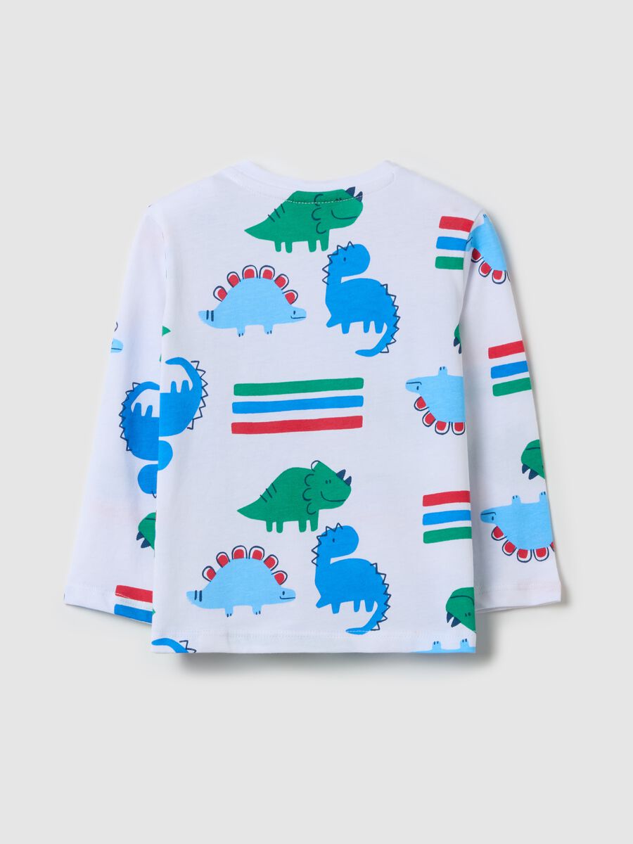T-shirt with long sleeves and all-over print_1