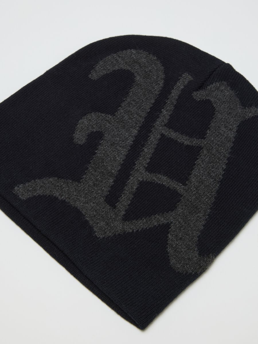 Graphic Beanie Black_1