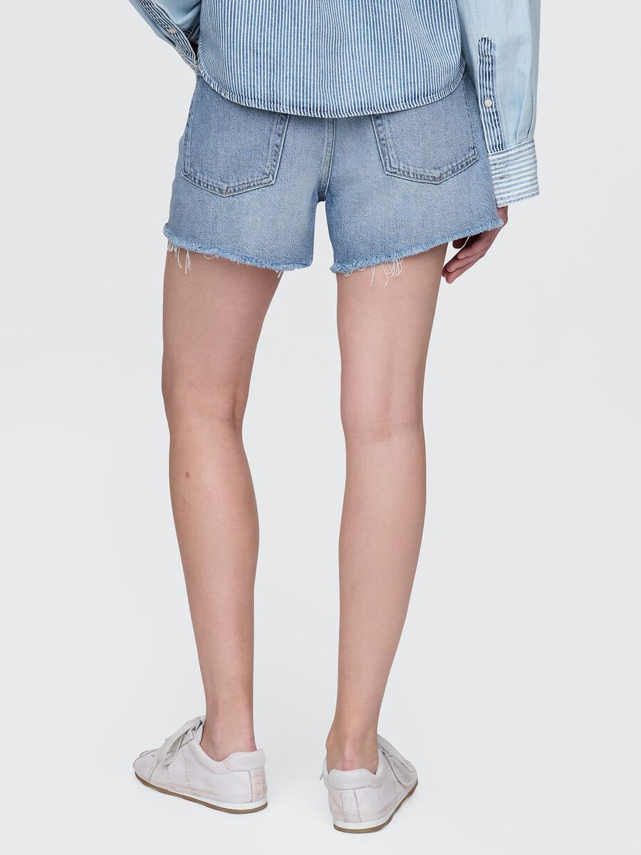 Shorts in denim chiaro_2