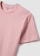 Pink pure cotton short-sleeve T-shirt_5