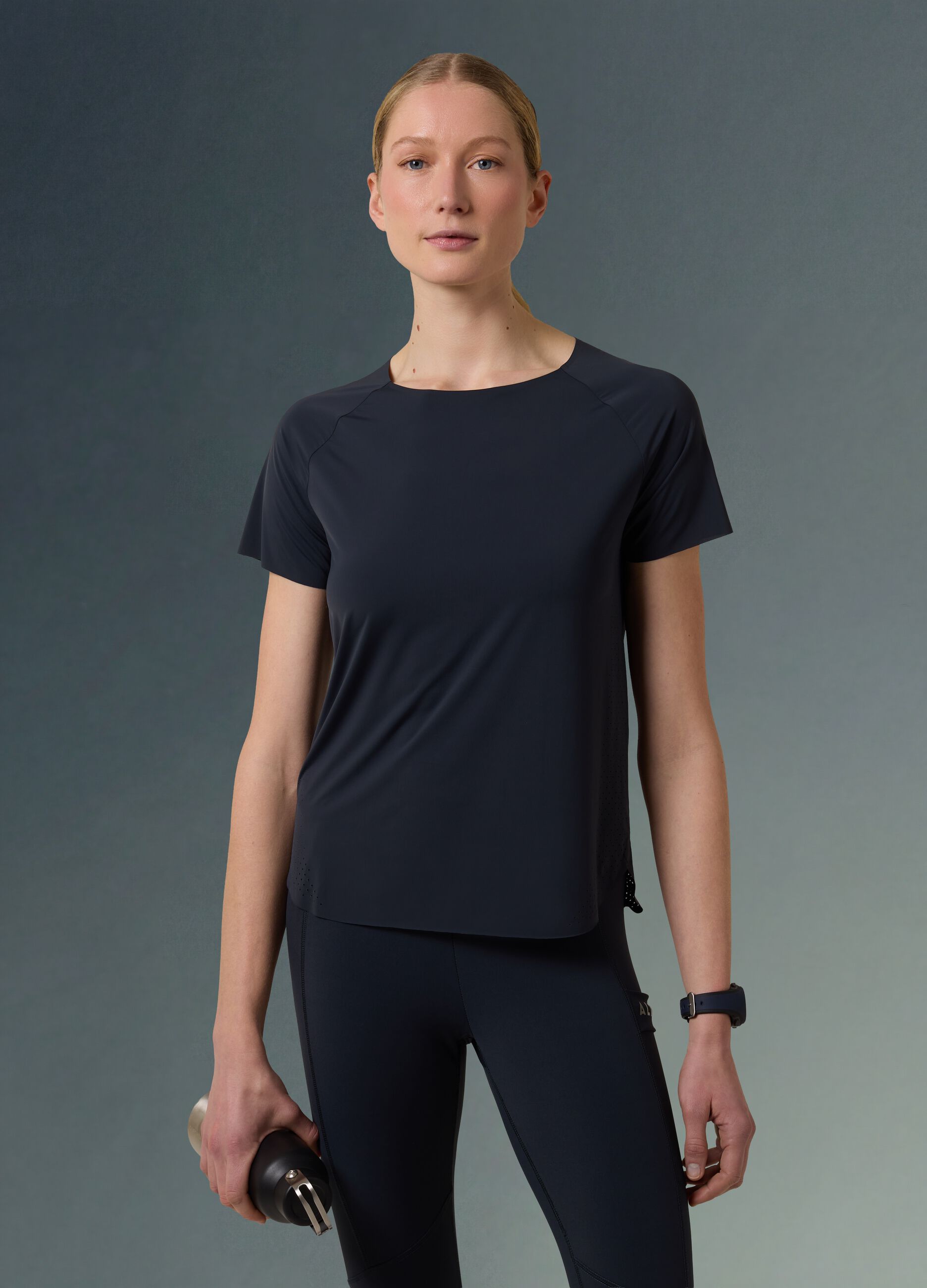 Technical T-shirt with side inserts ALTAVIA WITH DEBORAH COMPAGNONI