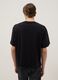 T-shirt in puro cotone nero boxy fit_3