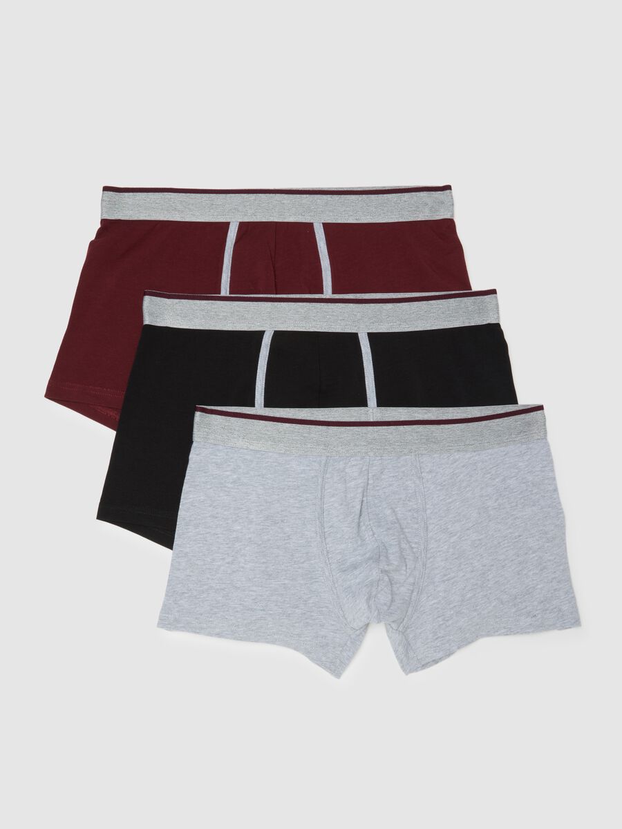 Tripack multicolour stretch cotton boxers regular fit_0