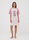 Pink pure organic cotton nightshirt with Minnie print_0