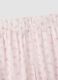 Pink pure viscose floral print pyjama trousers_6