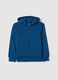 Essential organic cotton full-zip sweatshirt with hood_0