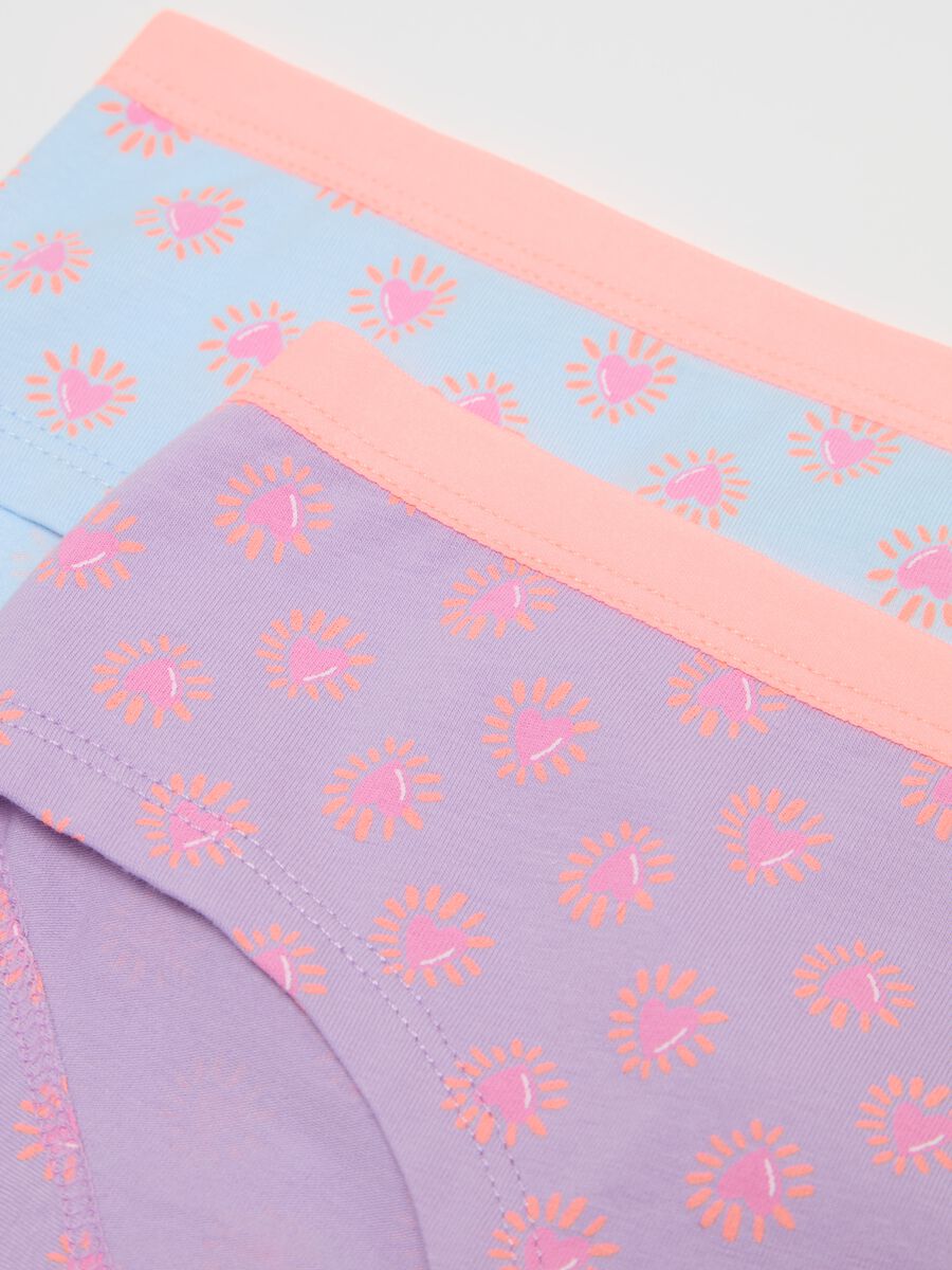 Tripack culotte con stampa cuori_2