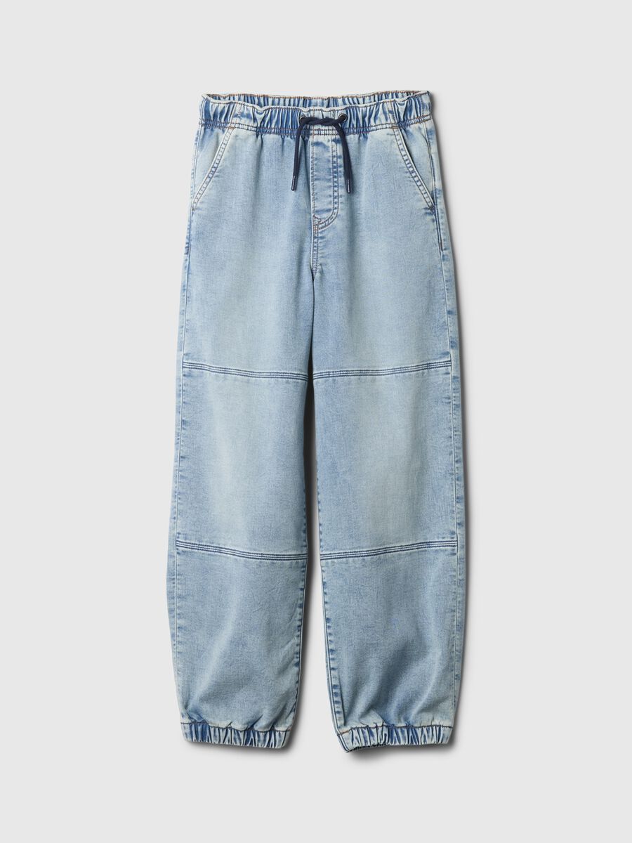 Blue denim trousers for kids_3
