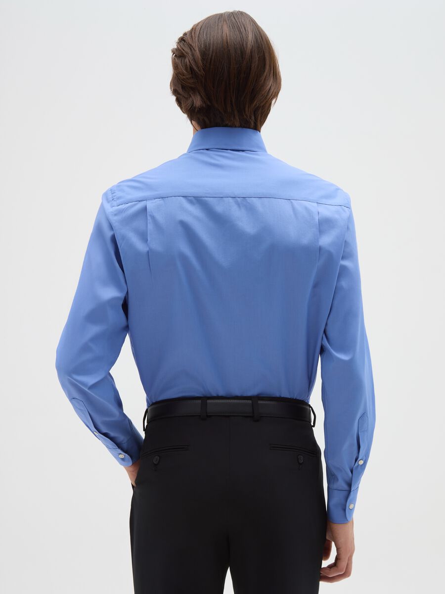 Camicia blu regular fit_2