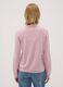 Pink long-sleeved top with high neck, regular fit_2