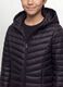 Girls&rsquo; Black Ultralight Padded Jacket with Hood and Zip_2