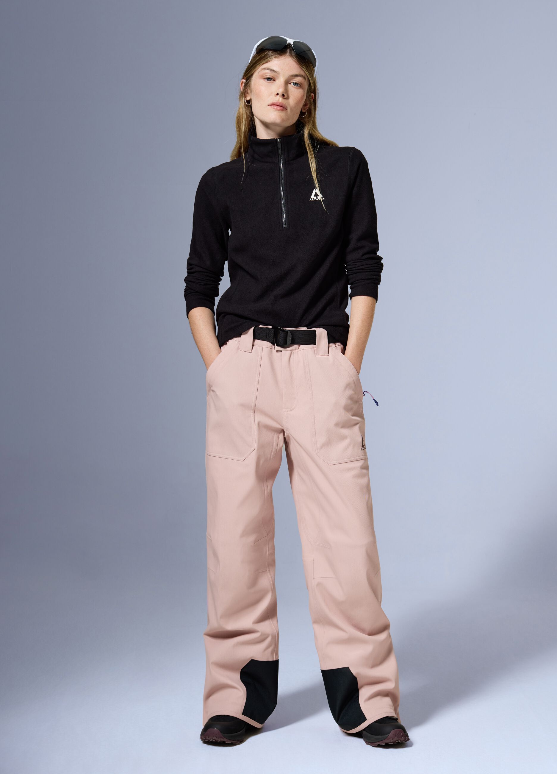 ALTAVIA Half Zip Fleece with Deborah Compagnoni