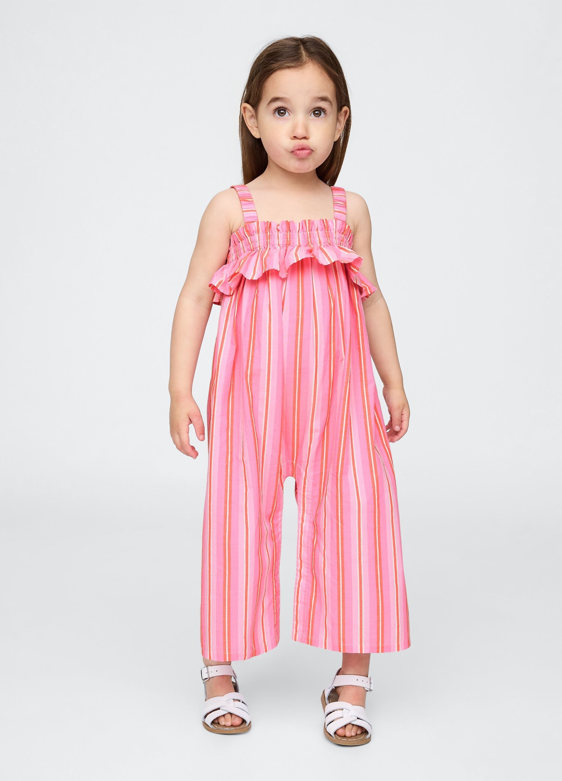 Striped Jumpsuit