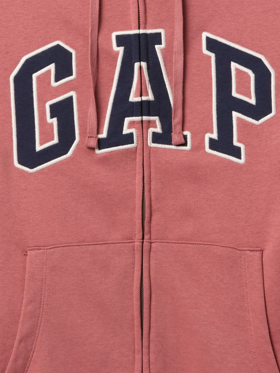Felpa con cappuccio e full-zip_4