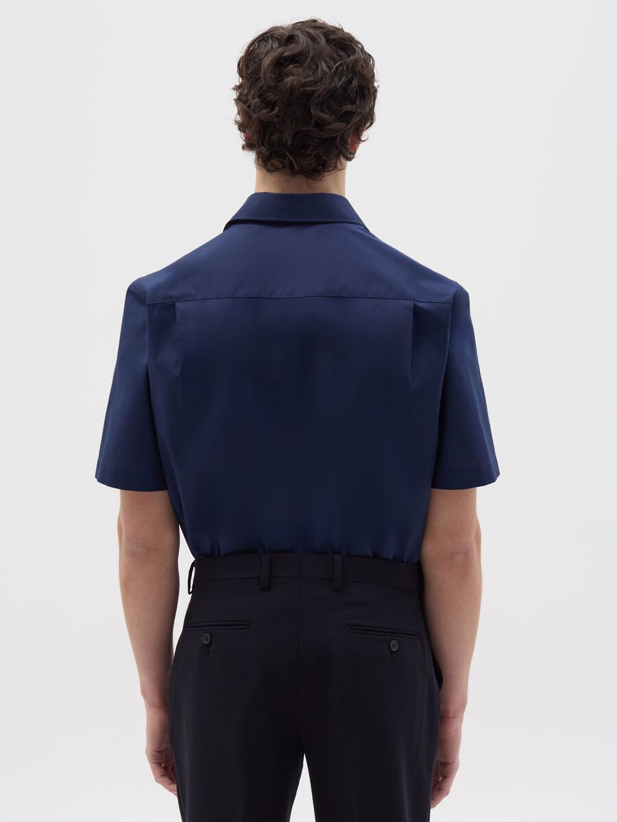 Regular-fit easy-iron shirt with short sleeves_3