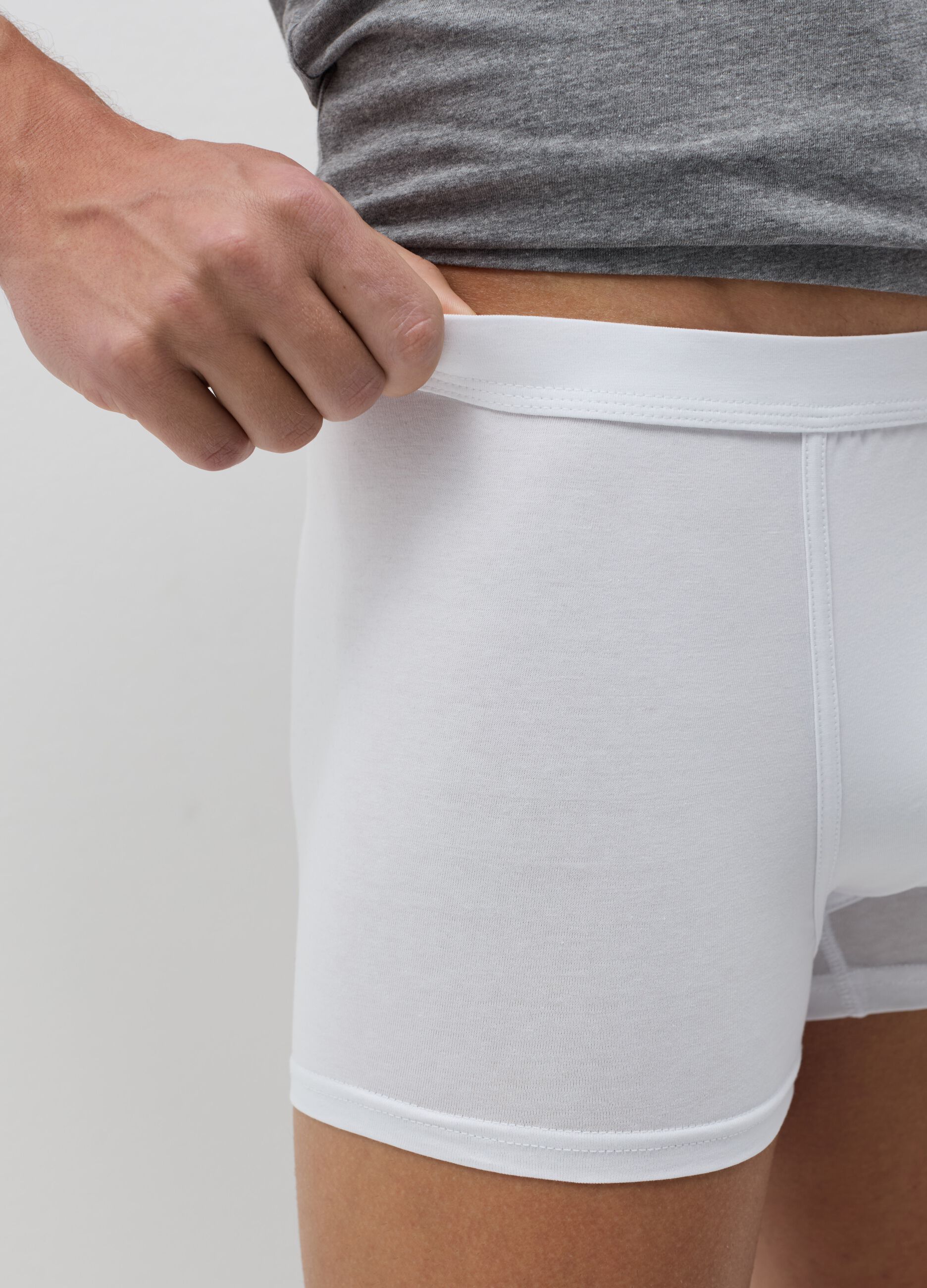 Two-pack boxer shorts in Supima cotton