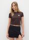 Brown Short-Sleeve Cotton T-Shirt_1