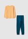 Children's multicoloured pure cotton pyjamas, regular fit with print_1
