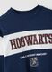Blue pure cotton crew-neck Harry Potter print T-shirt for boys_4