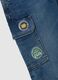Kids' blue cotton jog denim regular fit_3