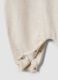 Beige organic cotton dinosaur print baby sleepsuit_2