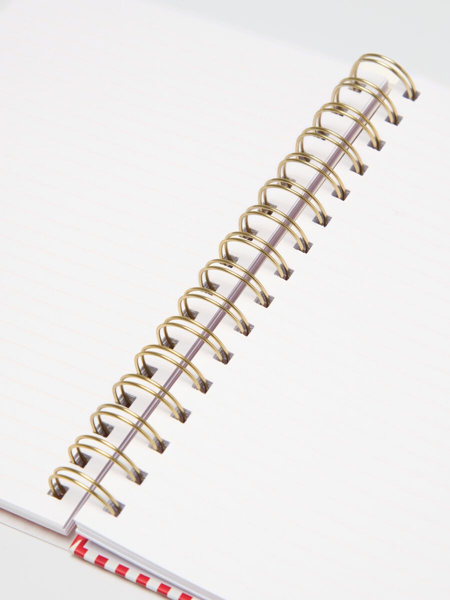 Spiral notepad with cherries motif_2