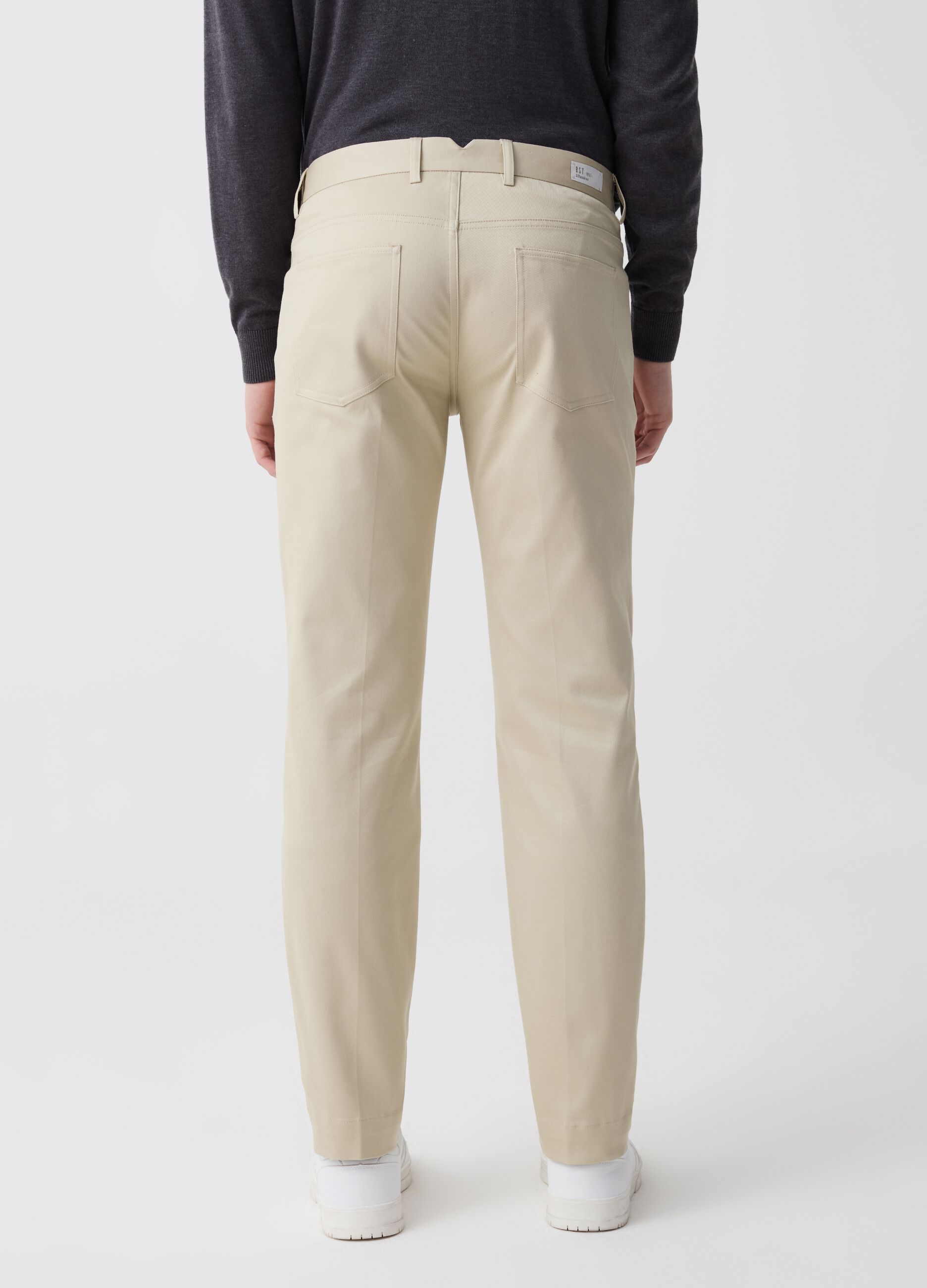 B.ST 1957 regular-fit trousers with five pockets