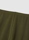 Green relaxed fit maternity trousers in stretch fabric_5