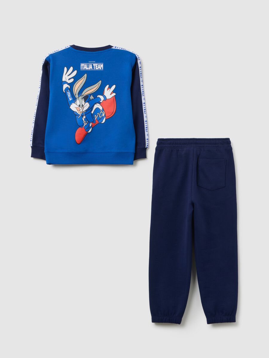 Pigiama multicolor da bambino in misto cotone Looney Tunes x Italia Team_1