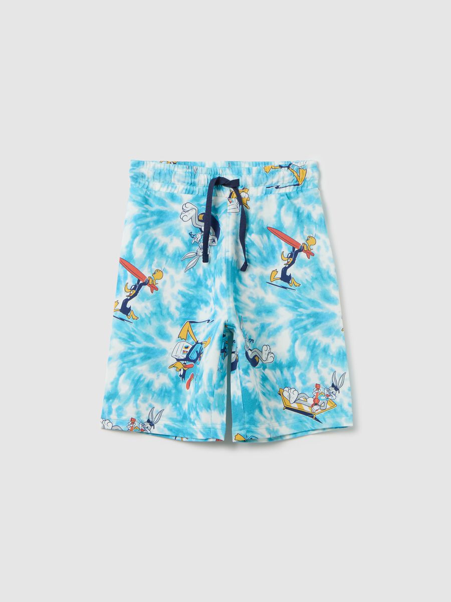 Cotton shorts featuring Looney Tunes print_0
